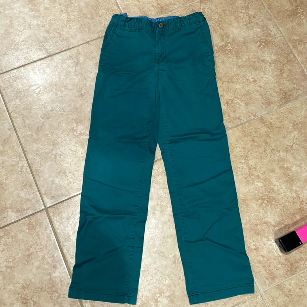Boys Green pants - size 12